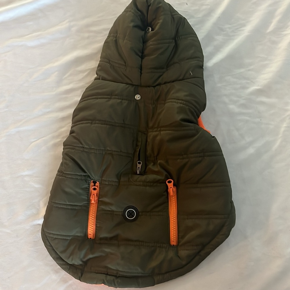 Silver Paw Dog Coat M